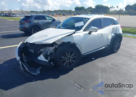 2016 Mazda Cx-3 Grand Touring from USA, damaged, VIN JM1DKBD71G0108197